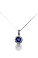 Collana Vidali Gioielli Donna in Argento Zircone COAR-85-34 - COAR-85-34